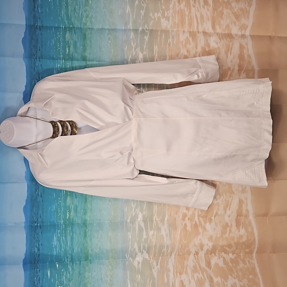 Zara White Shirt Dress